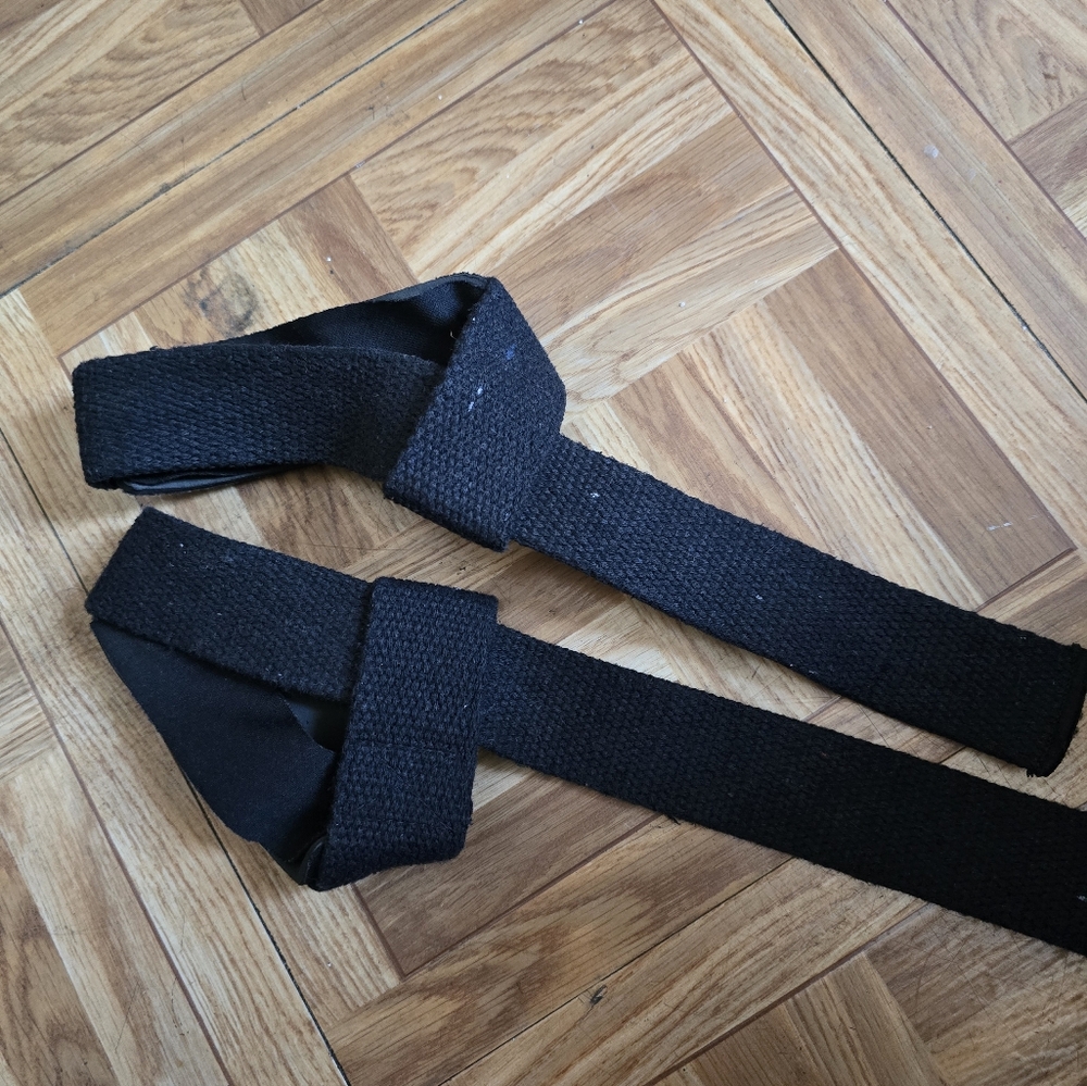 Black Lifting Straps - Picture 2 of 2